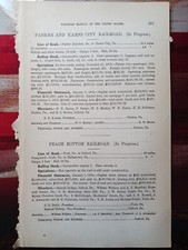 1874 Train Report PARKER & KARNS CITY RAILROAD Pennsylvania RR in Progress RARE picture