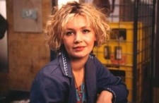 Roos Ouwehand of Dutch TV series De Buurtsuper 1990s Historic Old Photo picture