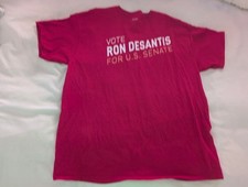 Rare T-Shirt XL freedom works for America vote Ron Desantis Us Senate 9/12/2015 picture