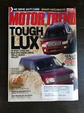Motor Trend Magazine July 2004 - Lexus LX 470 - Lincoln Navigator - Scion Xa picture