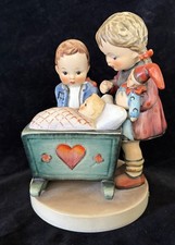Goebel / Hummel GERMANY: #333 TMK-5 “Blessed Event” Baby & Siblings Pristine picture