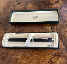 CROSS Special Edition Millennium Rollerball Pen Matte Black-2000-Rare-USA Made picture