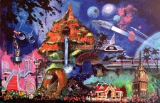 Decades 1980s Disney Poster Print Wall Art Home Decor Gift picture