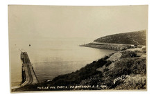 RPPC Postcard Ensenada Mexico Muelle del Puerto Pier Dock Bram Fot picture