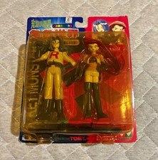 TOMY Pokémon Team Rocket Jessie & James Plastic Figure Set Boxed Unopened picture