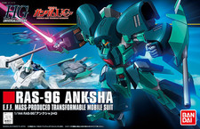 Bandai Hobby Gundam Unicorn HGUC #141 RAS-96 Anksha HG 1/144 Model Kit USA picture