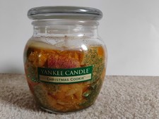 VTG Rare Holiday Yankee Candle Farmers Market Christmas Cookie 15.5 oz Jar New picture