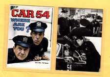 CAR 54 WHERE ARE YOU    TV SHOW   CUSTOM   NOVELTY TRADING CARD 2 CARDS picture