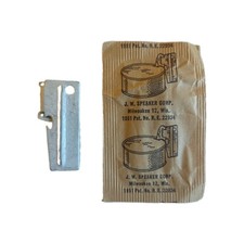 VTG P38 Military Can Opener J W Speaker Corp Sealed NOS Patent 1951 RE 22934 picture