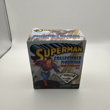 Superman Collectible Figurine Pendant Mega Mini Kit Book Toy Gift Desk DisplayT4 picture
