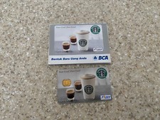 Starbucks 2009 Indonesia Tastes Good Latte Coffee Gift Card w/ Sleeve VHTF Rare picture