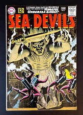 SEA DEVILS #5 1962 Silver Age RUSS HEATH Cover & Interior Art DC Comics picture