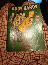 Andy Hardy (Dell) #5 golden age 1954 tv show radio comics teen humor cartoon picture