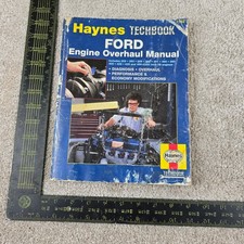 Haynes Techbook Ford Engine Overhaul Manual Blue V8 255-460 Repair Guide 1763 picture