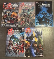 Avengers by Jonathan Hickman Complete Collection Vol 1 2 3 4 5 TPB Set Lot picture