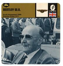 W.O. Bentley - Engineer Designer Inventor Auto Rally Edito Service SA Card picture