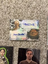 Star Wars Topps Chrome Autograph Card Lot Anthony Daniels Jeremy Bulloch picture