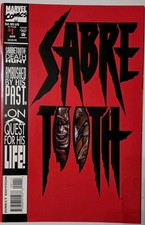 SABRETOOTH #1-4 Complete Set (1993, Marvel Comics) Death Hunt Series - VF/NM picture