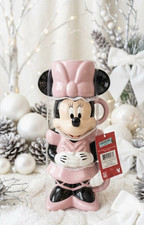Disney Minnie Mouse Pink Bow Christmas Nutcracker Stacking Stackable Mug Set picture