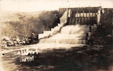 J16/ Fertile Minnesota RPPC Postcard c1910 Spillway Water  247 picture