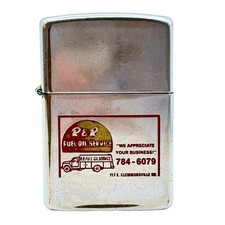 Zippo 1986 - Regular - P&R Fuel Oil Service Advertising Advertising Windproof picture