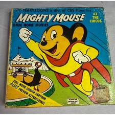 Vintage 1962 Mighty Mouse At The Circus 8mm Home Movie Ken Films Terrytoons 203 picture