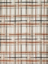 Holland & Sherry Wool Plaid Fabric- Muse of Mayfair / Tar-Tan 1.60 yds DE14105 picture