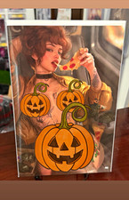 Shikarii PH1 April o Neil Ninja turtles homage comic cover FULL N U D E tatted  picture