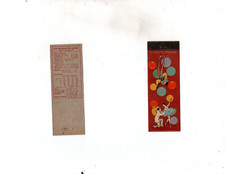 Vintage Matchcover New International Scoring Revised April 1,1935 picture