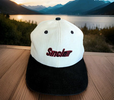 Vintage K Products Sinclair Gas & Oil Hat Strapback Herringbone USA MADE EUC CAP picture