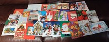 Vintage Lot Of 45 Unused Christmas Cards Assorted Cards Beautiful  picture