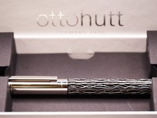 Otto Hutt Design 4 Black Wave Fountain Pen M nib picture