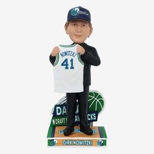Dirk Nowitzki Dallas Mavericks 1998 Draft Pick Bobblehead NBA Basketball picture