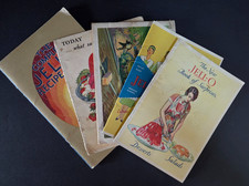Vtg Antique Jell-O Recipe Booklet Lot 1924-1930 Advertising Cookbooks 5pc ORIG picture
