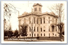 K40/ Pendleton Oregon RPPC Postcard c1930s Court House 424 picture