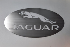 Jaguar Garage Sign, Beautiful Brushed Aluminum, 2 Feet Wide picture