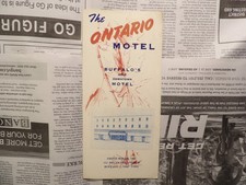 c. 1955 The Ontario Motel Buffalo New York picture