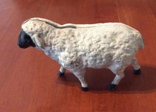 Vintage Cast Iron Sheep Bank picture