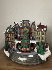 Member's Mark Pre-Lit Musical Christmas Village Decor 12in Tall picture