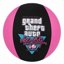 MEGA RARE Official GTA Vice City 10th Anniversary Beach Ball Rockstar Games NEW picture