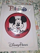 DISNEY PARKS MICKEY MOUSE CLUB PATCH NEW HTF picture
