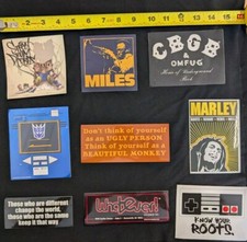 Vintage Bumper Sticker Vinyl Decal Collection (Choose Your Sticker) picture