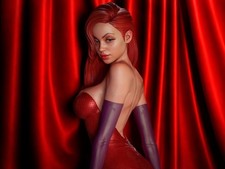 Jessica Rabbit 1/6 Scale Hand Painted Handmade Collectible Figure Statue picture