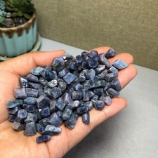 120+pcs Natural blue tiny corundum gemstone Unheated original specimen 147g 5452 picture