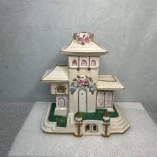 COALPORT COTTAGES THE VILLA Vintage 1964 Bone China Made In England picture