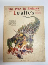 WWI Era July 13 1918 Leslie's 
