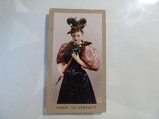 1890 N213 Kinney Brothers Sweet Caporal Actresses Jennie Goldthwaite Good (2) picture