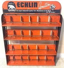 1940s🔥 Vintage Echlin Napa Automotive Parts Shelf Display Rack Sign Garage Oil picture