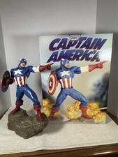 CAPTAIN AMERICA ( SIGNED ) ARTIST PROOF~39/100 Statue ~HARD HERO~NEVER DISPLAYED picture