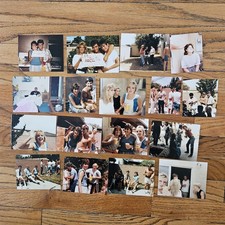 VINTAGE 1980'S SET OF PHOTOS AMERICAN WOMAN'S 21ST BIRTHDAY BACKYARD PARTY picture
